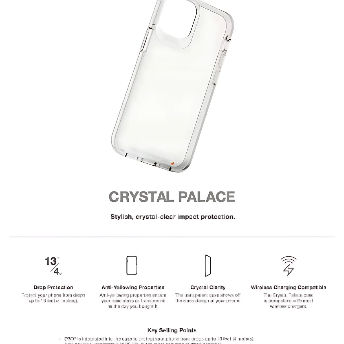 GEAR4 Crystal Palace Case With Integrated D3O Technology