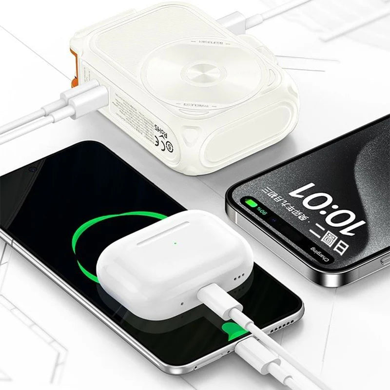 RECCI 5 in 1 Fast Charging PowerBank 10000mAh