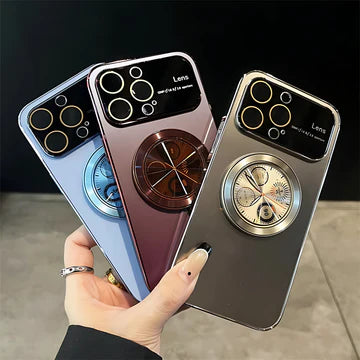 Magnetic Rotating Spinner Wheel With Wide Lens Protective Case