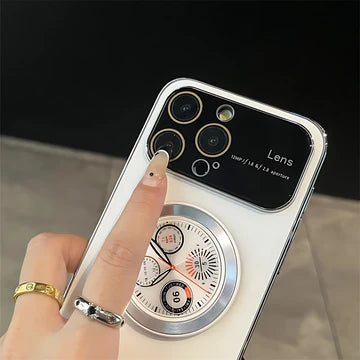 Magnetic Rotating Spinner Wheel With Wide Lens Protective Case